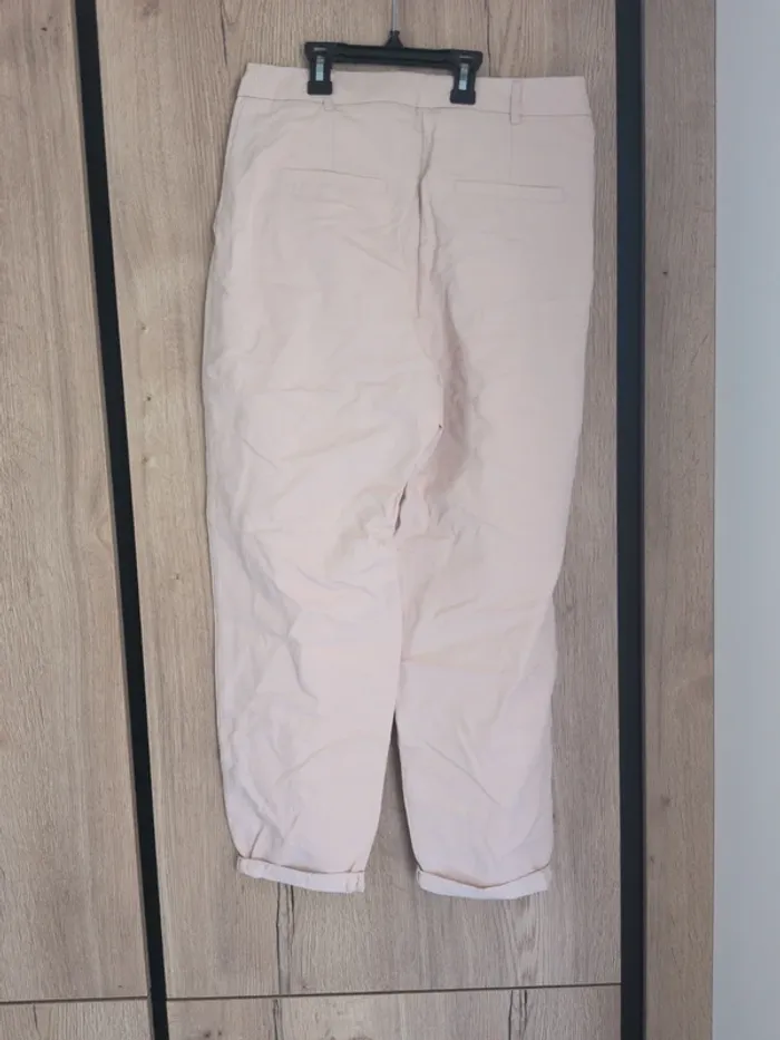 Pantalon Pimkie rose poudré Taille 40 - photo numéro 2
