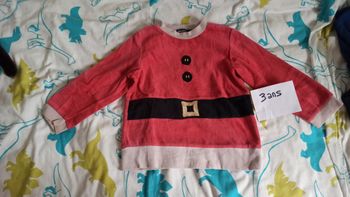 Haut pyjama noël 3 ans
