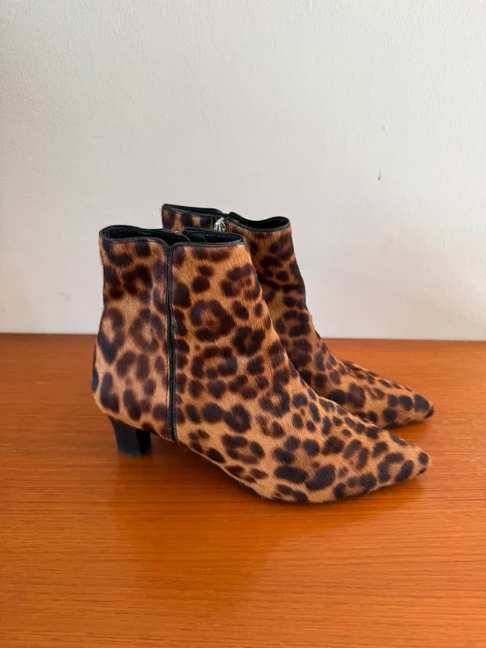 Boots léopard The Kooples