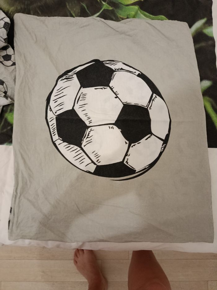 Housse de couette et taie d'oreiller