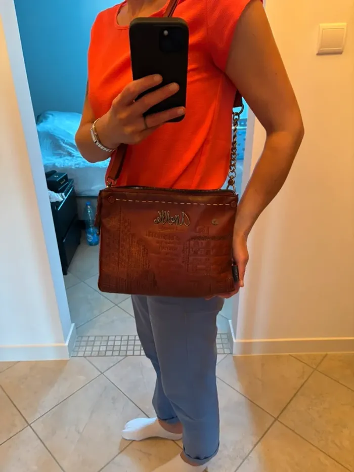 Sac fantaisie Anneke rouge - photo numéro 2