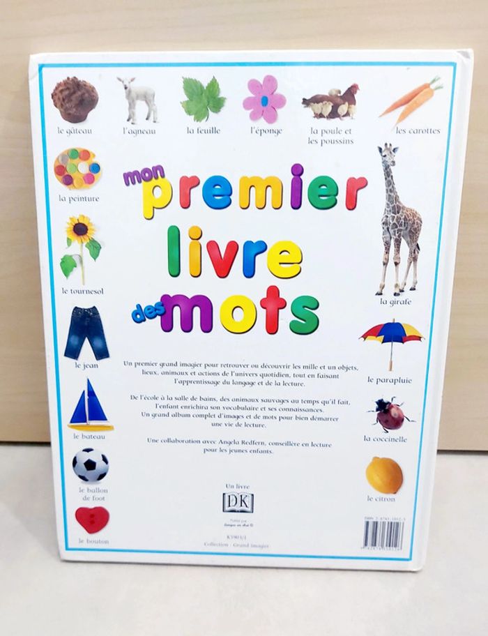 🌺 Livre GRUND : Mon premier livre des mots nouvelle édition plus de 1000 mots - photo numéro 2