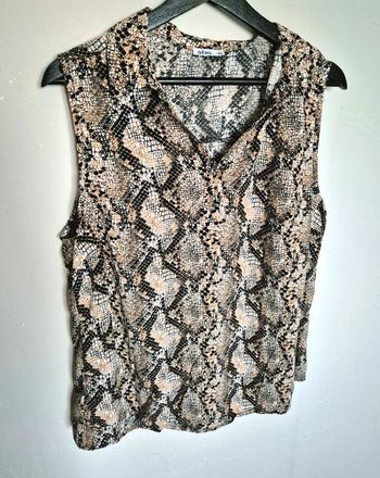 Débardeur blouse Gémo taille 46