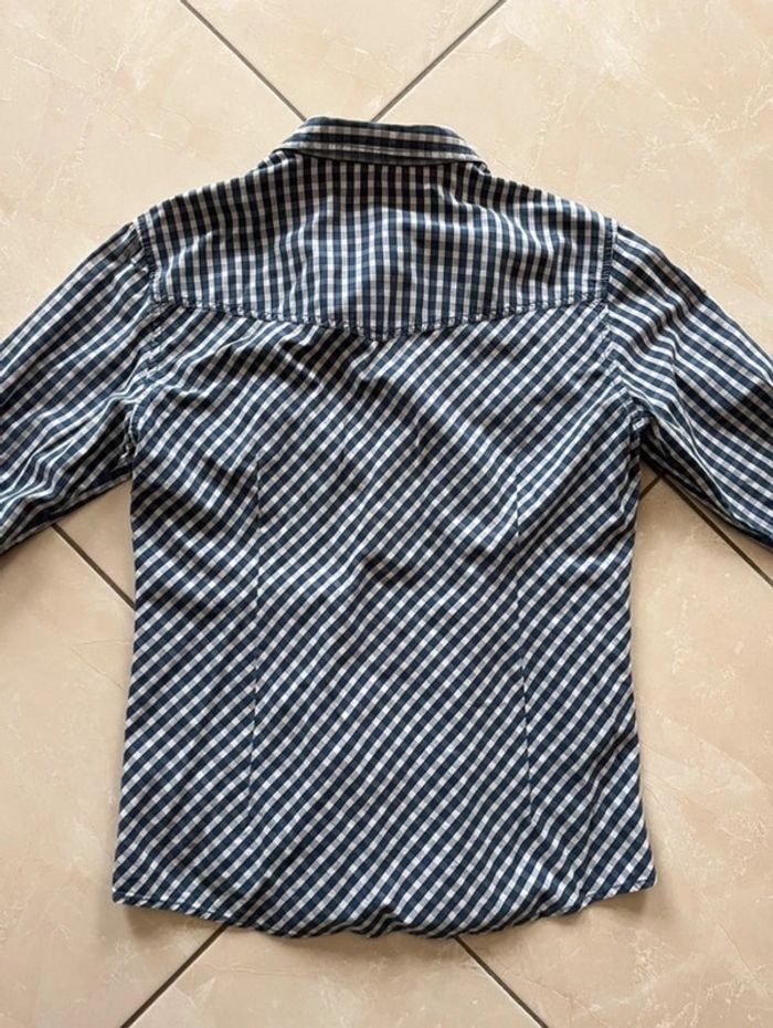 Chemise à carreaux manche longue XL - photo numéro 4