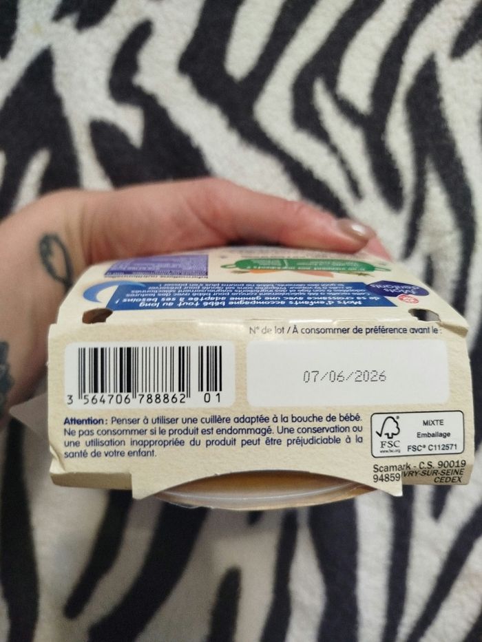 Lot de 3 repas soirs 15 mois - photo numéro 4