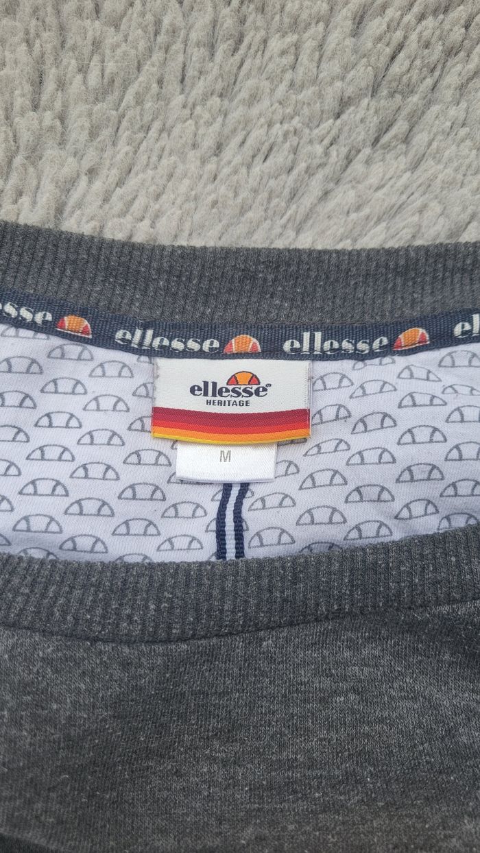Pull ellesse gris foncé - photo numéro 3