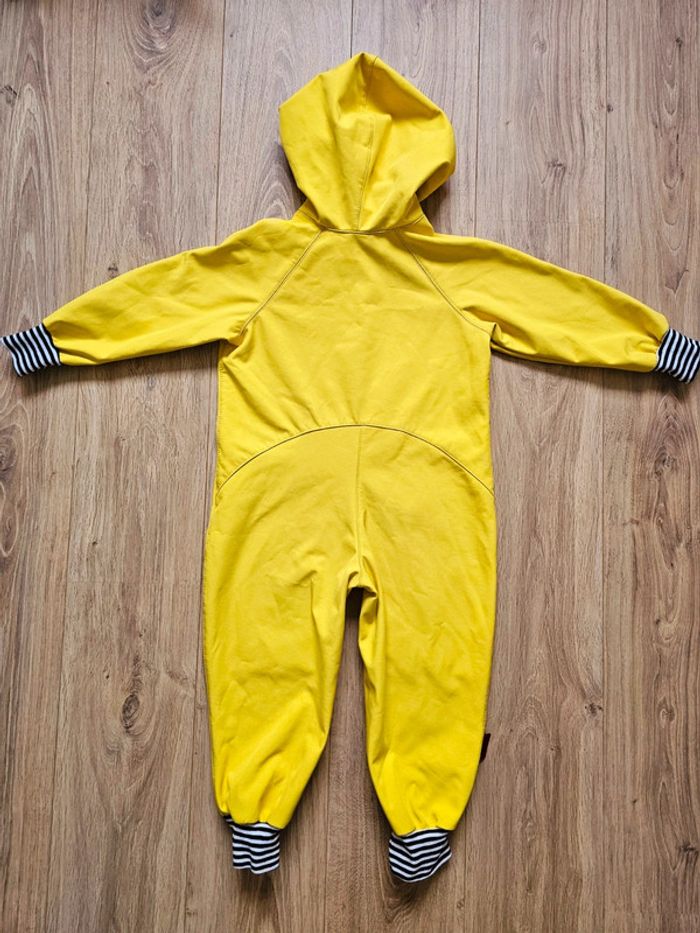 Combinaison de pluie iELM softshell jaune 104 cm 4 ans comme neuf - photo numéro 5