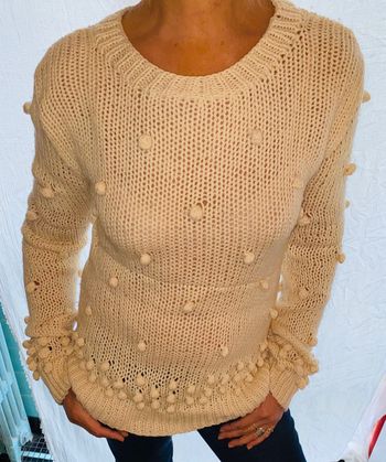 pull Pablo Gerard Darel crème