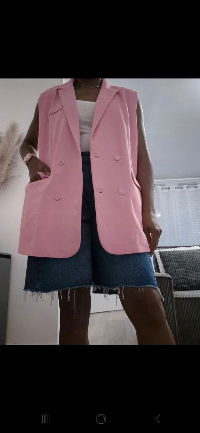 Blazer  rose - photo numéro 4