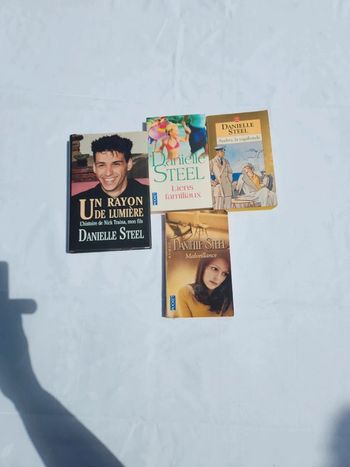 Lot 4 livres de Danielle Steel , en lot ou à l unité
