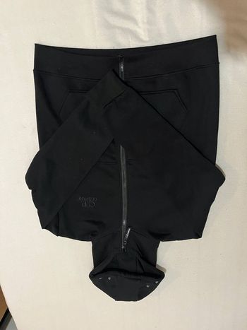 Gilet zippé CP Company noir à capuche