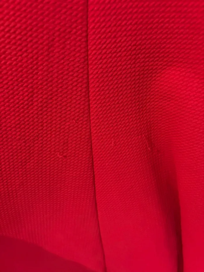 Robe trapèze rouge - photo numéro 4