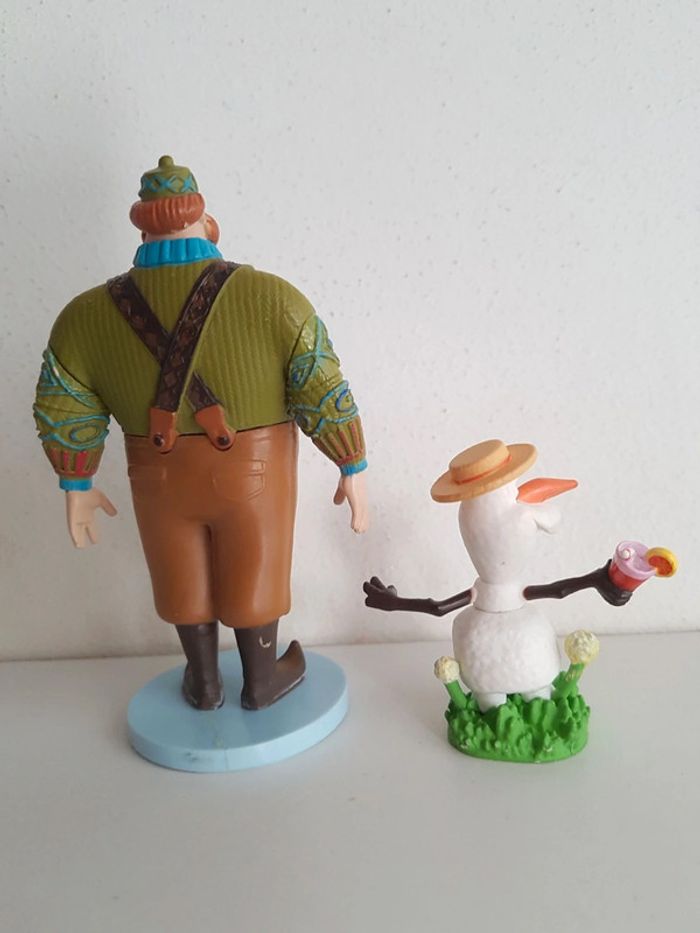 La reine des neiges figurines à collectionner Disney Olaf, Oaken - photo numéro 5