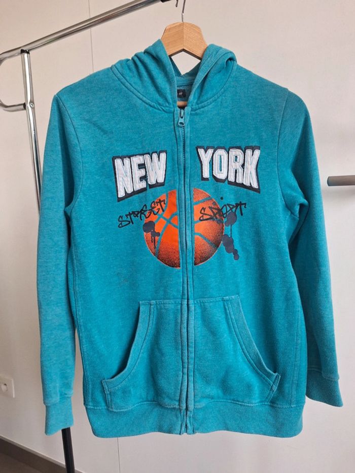 Veste in extenso 14 ans garçons enfant bleu