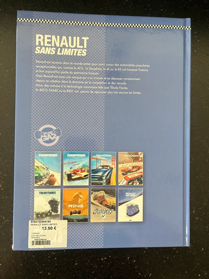 Renault sans limites - livre Collector - photo numéro 2
