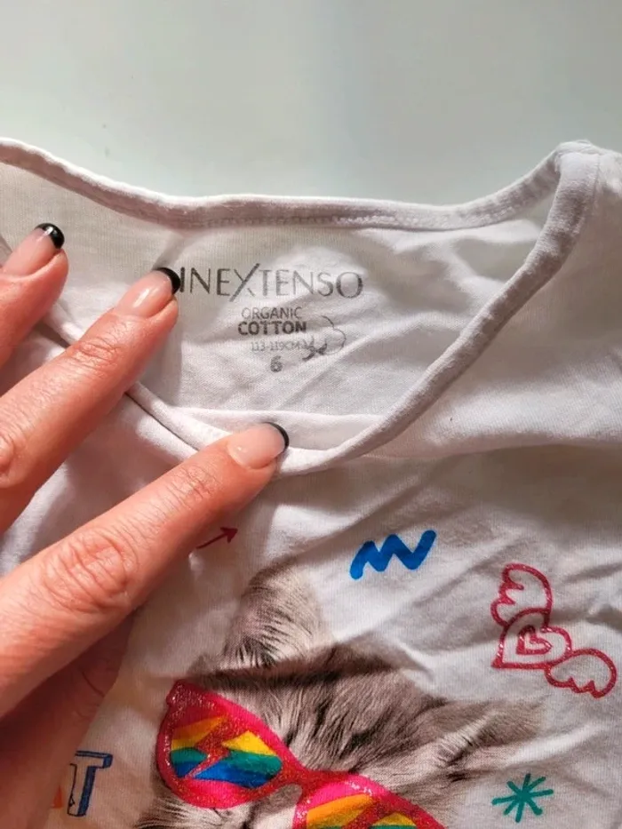 Tee shirt manches courtes fille 6 ans - photo numéro 2