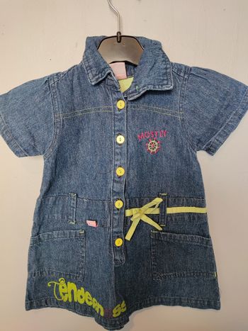 Robe en jean bébé