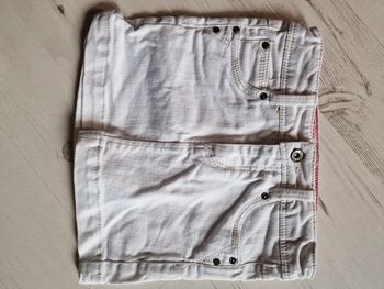 Jupe jean blanc 4 ans