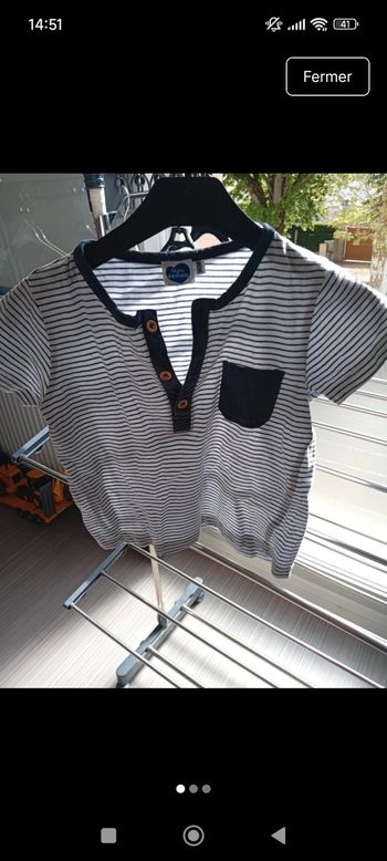 tee shirt manches courtes 
