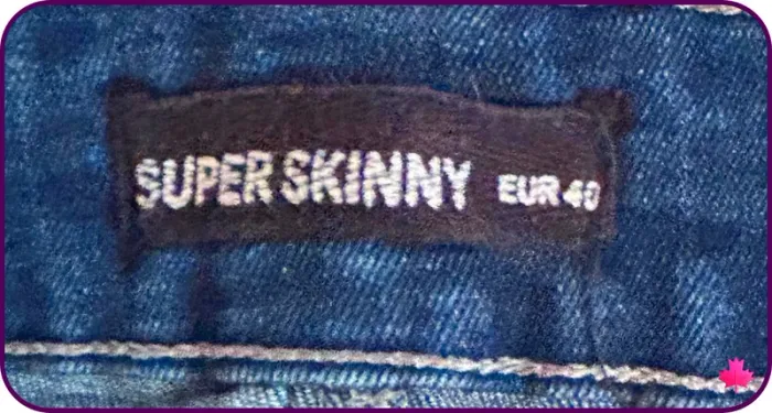 🌷jeans skinny bleu foncé 🌷 - photo numéro 4