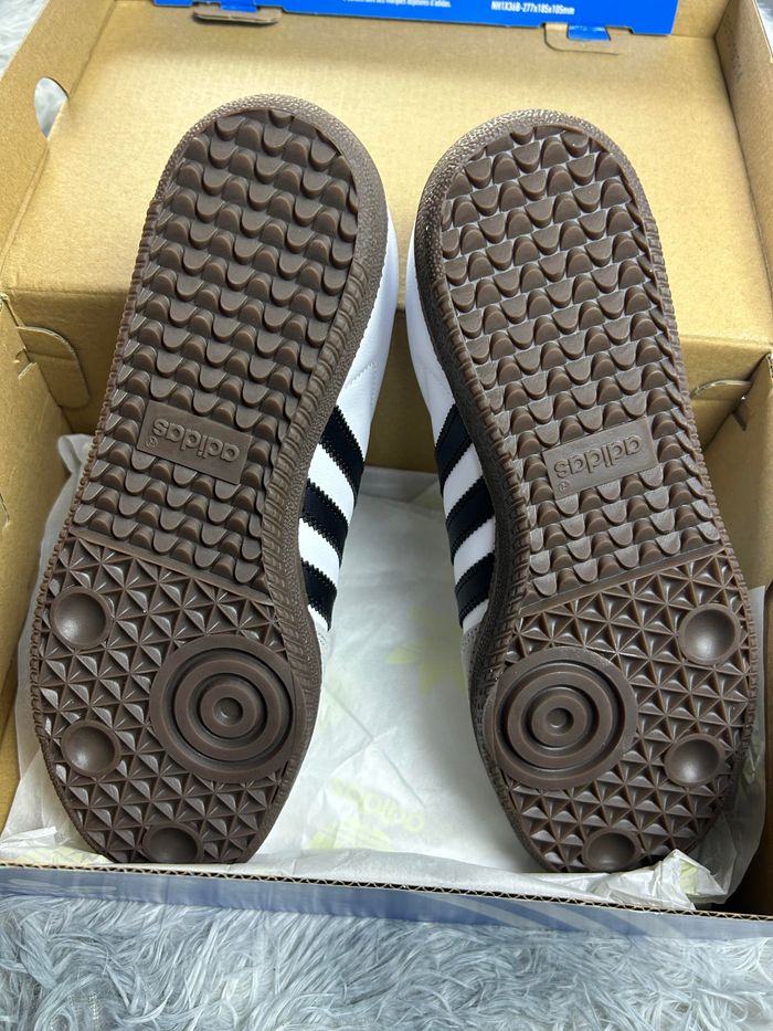 Adidas Originals Sanba (gris blanc) taille 40 - photo numéro 4