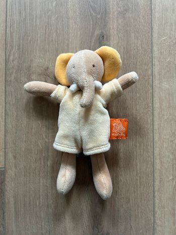 Doudou hochet éléphant moulin roty