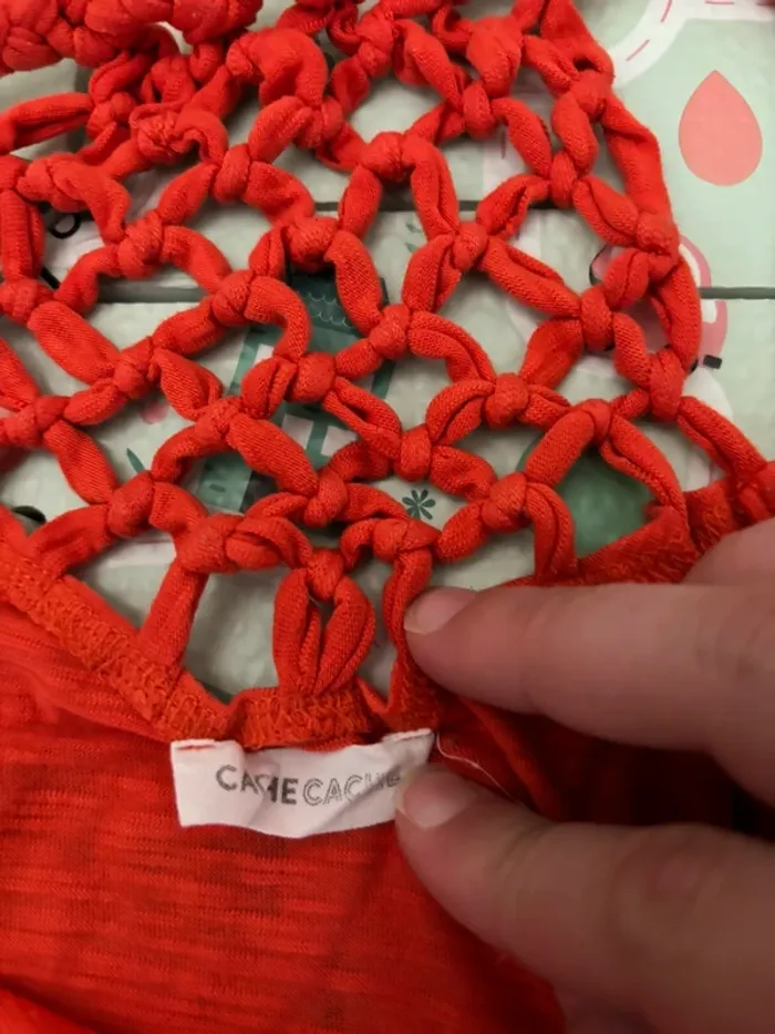 Débardeur cache cache taille L - photo numéro 2