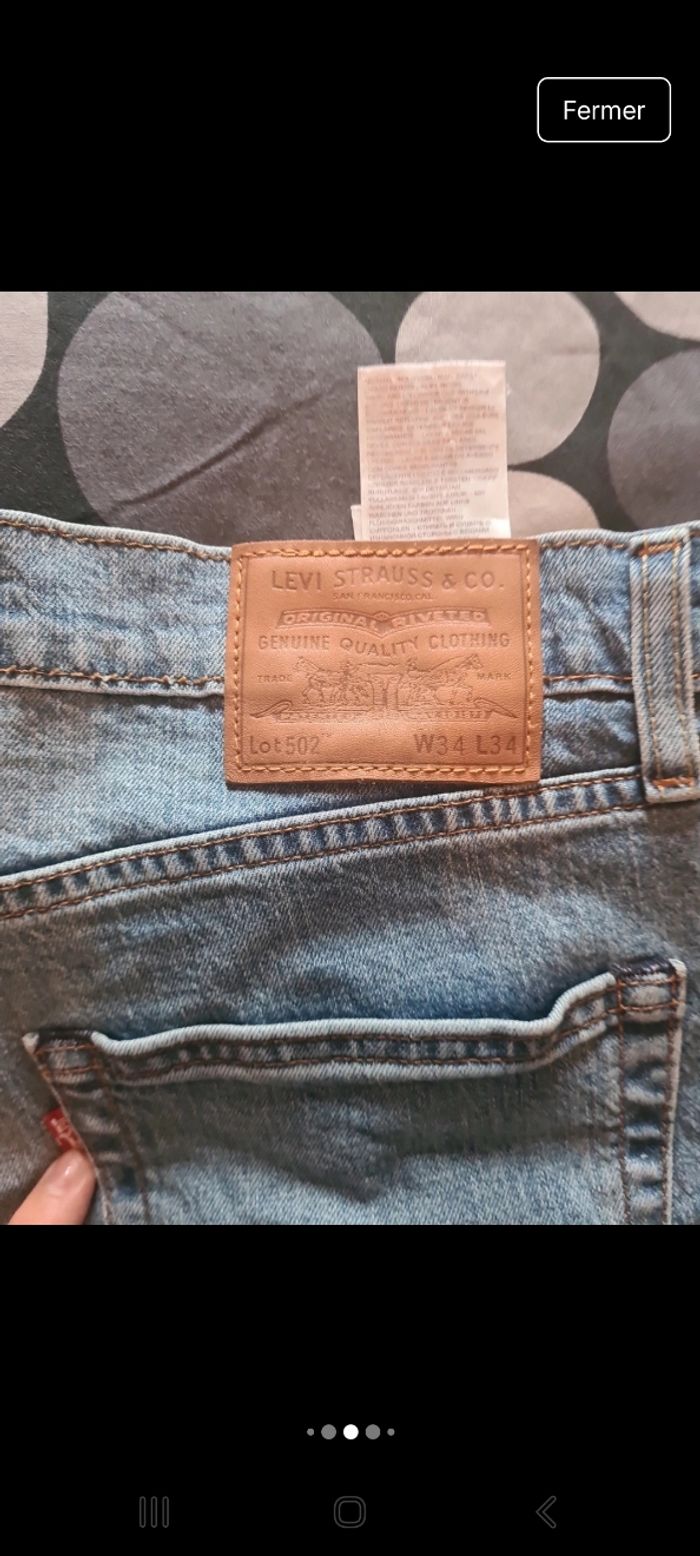 2 Jean levis prix lot 30 euros - photo numéro 2