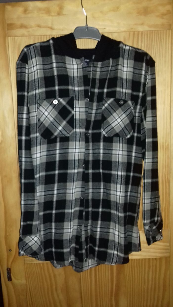 Chemise à carreaux