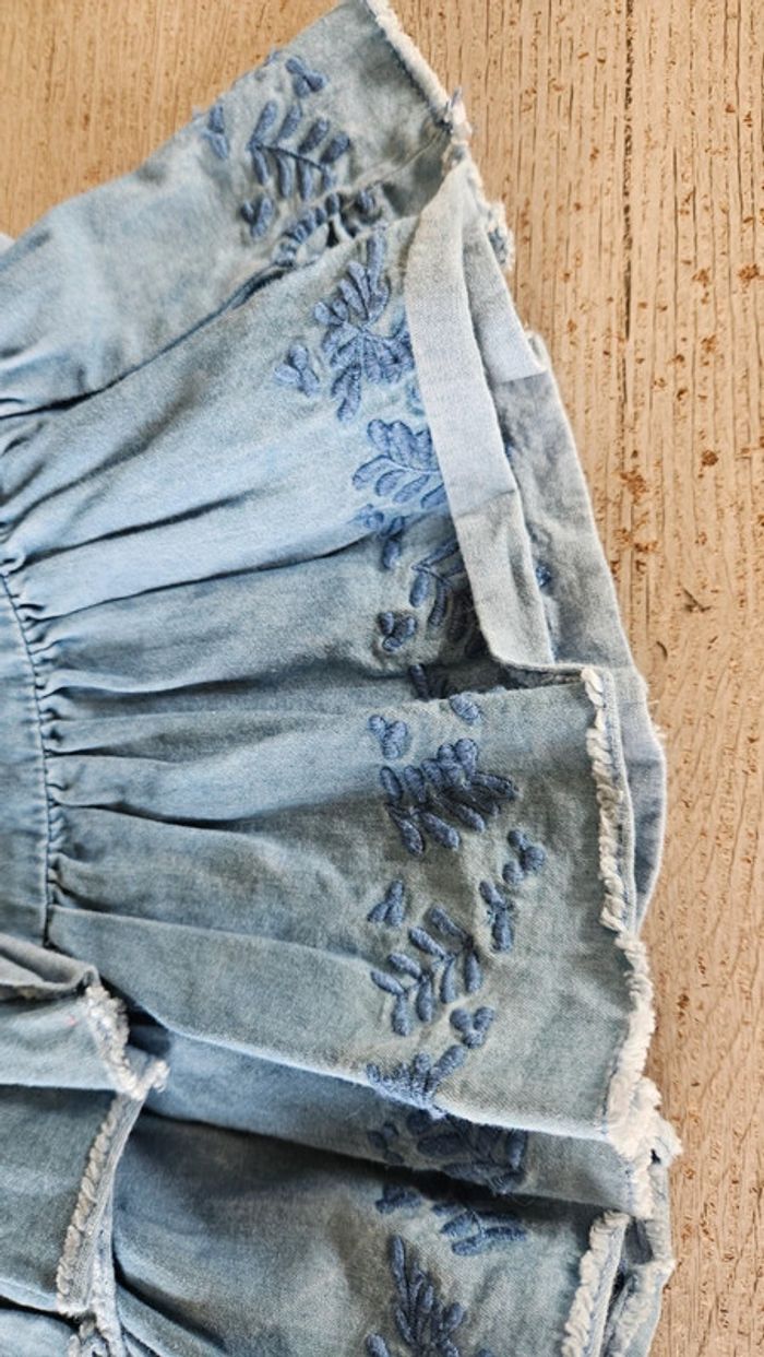 Jupe courte en jean s bleu clair, Esprit, 8/10 ans - photo numéro 3
