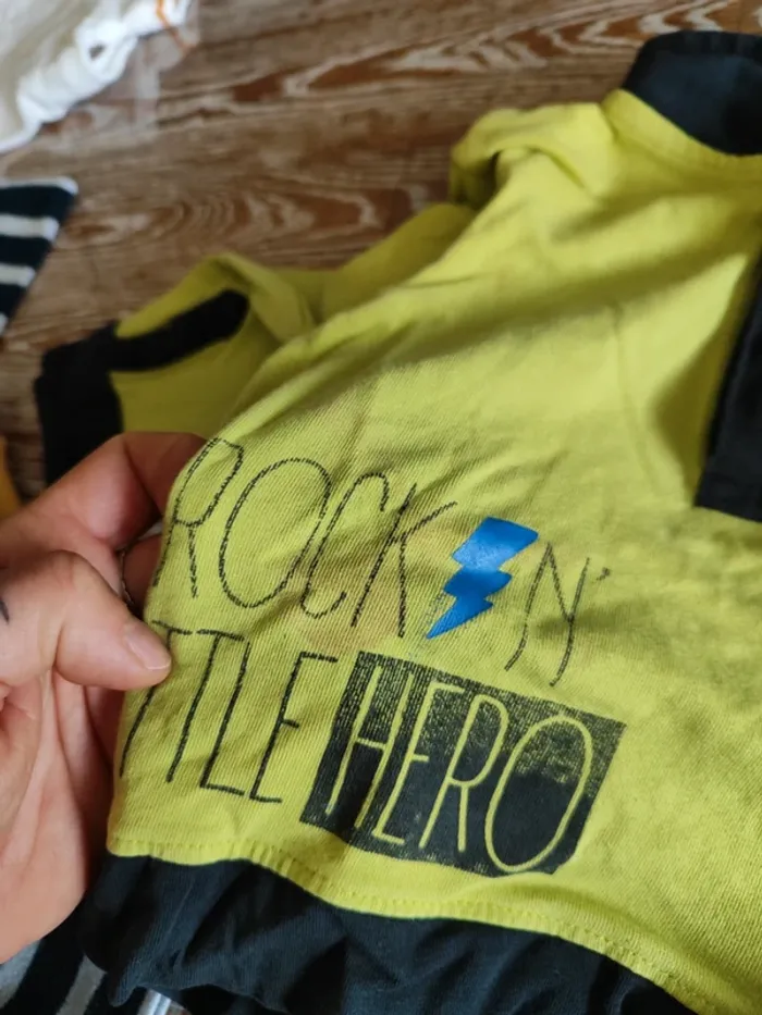 🍁 lot de 10 teeshirts manches longues taille 6 mois🍁 - photo numéro 7