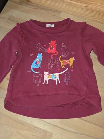 Sweat epop girls taille 6 ans