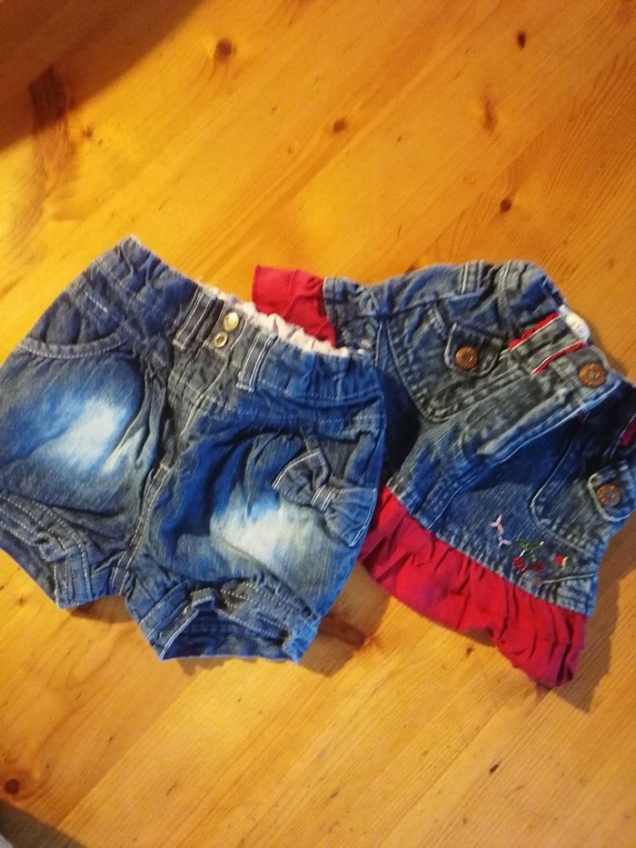 Lot short et jupe