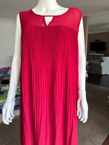 Robe femme, paprika