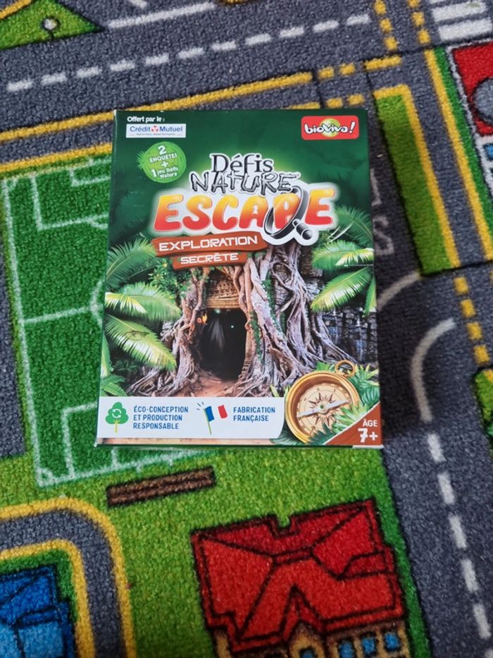 Jeu défi nature escape