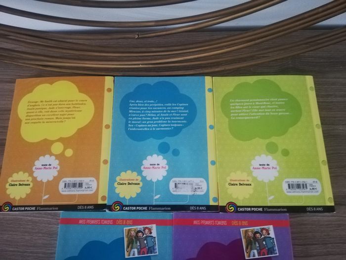 Lot de 5 livres "les 3 copines" dès 8 ans - photo numéro 3
