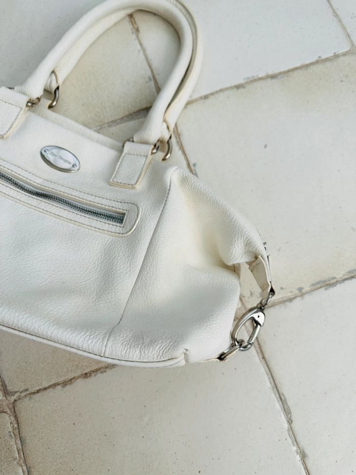 Sac à main blanc cassé Mac Douglas - photo numéro 4