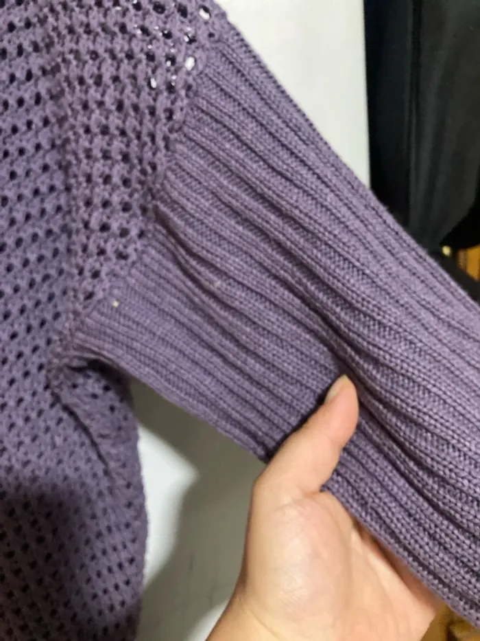 Pull femme ajouré - photo numéro 5