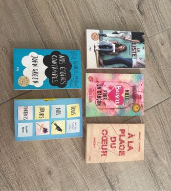 Lot de 5 livres