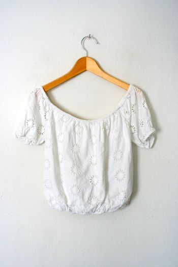 Haut blanc Kiabi taille S