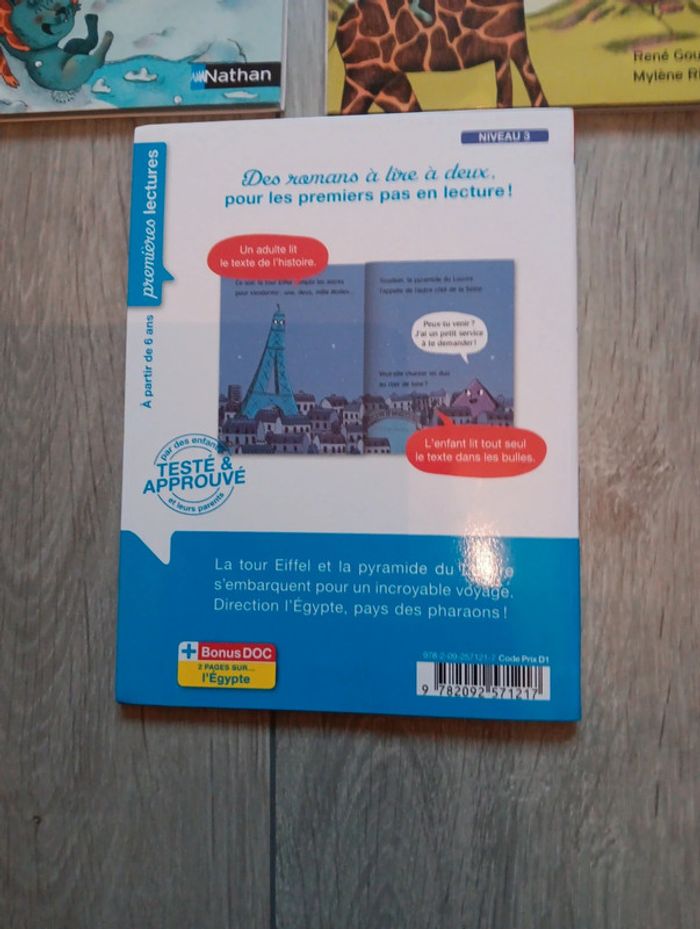 Lot de 3 livres Premières lectures Nathan - photo numéro 3