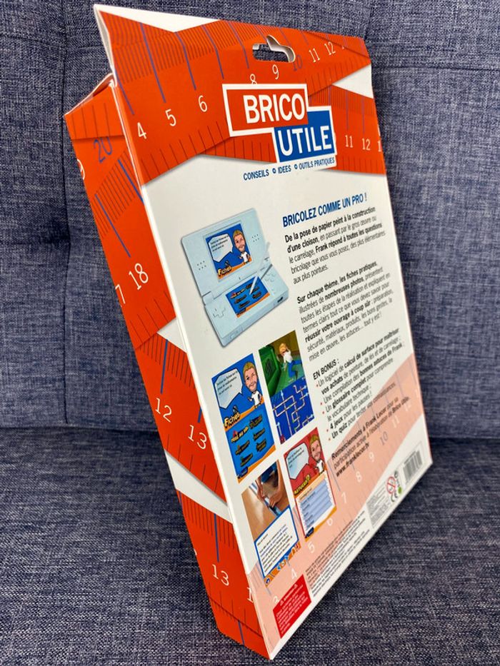 Pack Nintendo DS Jeu Brico Utile + Mètre Ruban à mesurer NЕUF - photo numéro 2