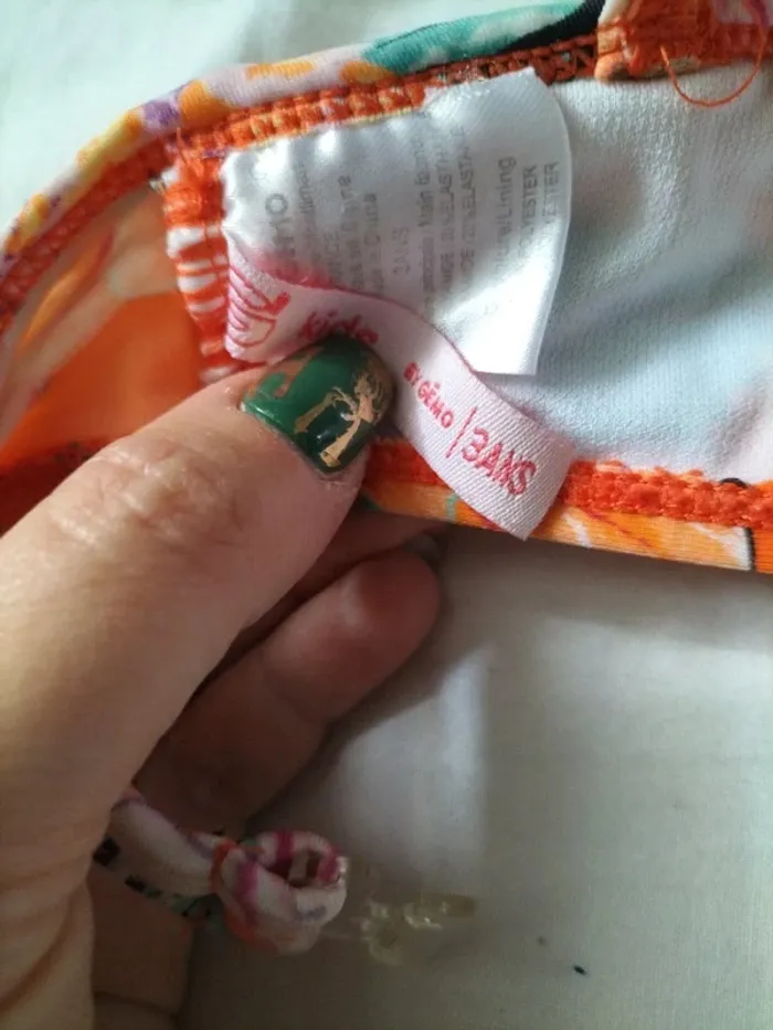 Maillot de bain 2 pièces tailles 3 ans 36 mois - photo numéro 6