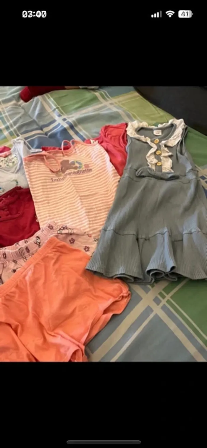 Lot Printemps été fille 3-4 ans - photo numéro 2