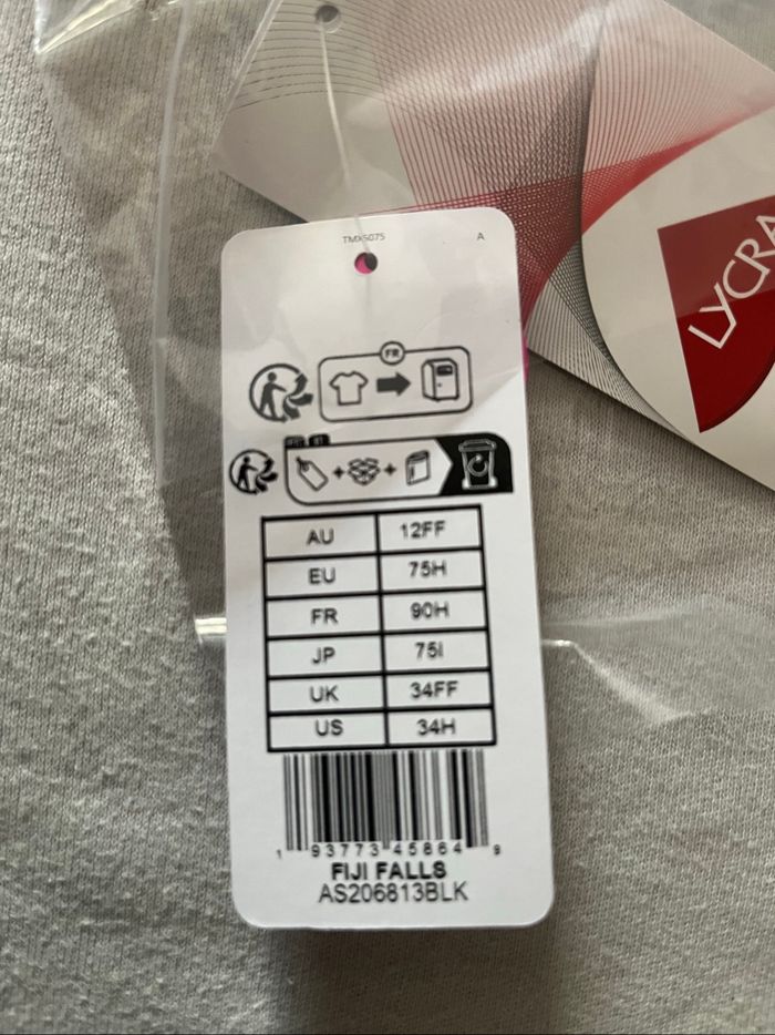 Haut Maillot de bain zébré de marque Freya  taille FR en 90H . - photo numéro 2