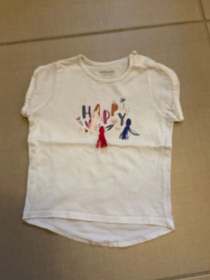 Tee-shirt fille 9 mois Verbaudet