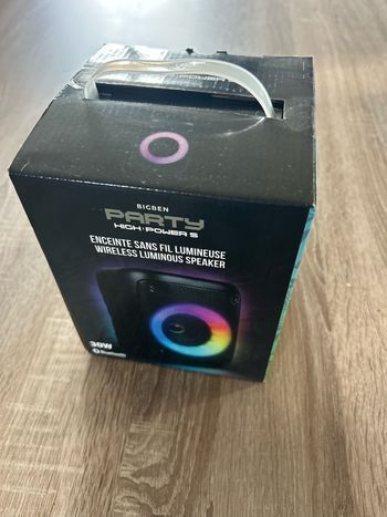 Enceinte lumineuse Big Ben neuve