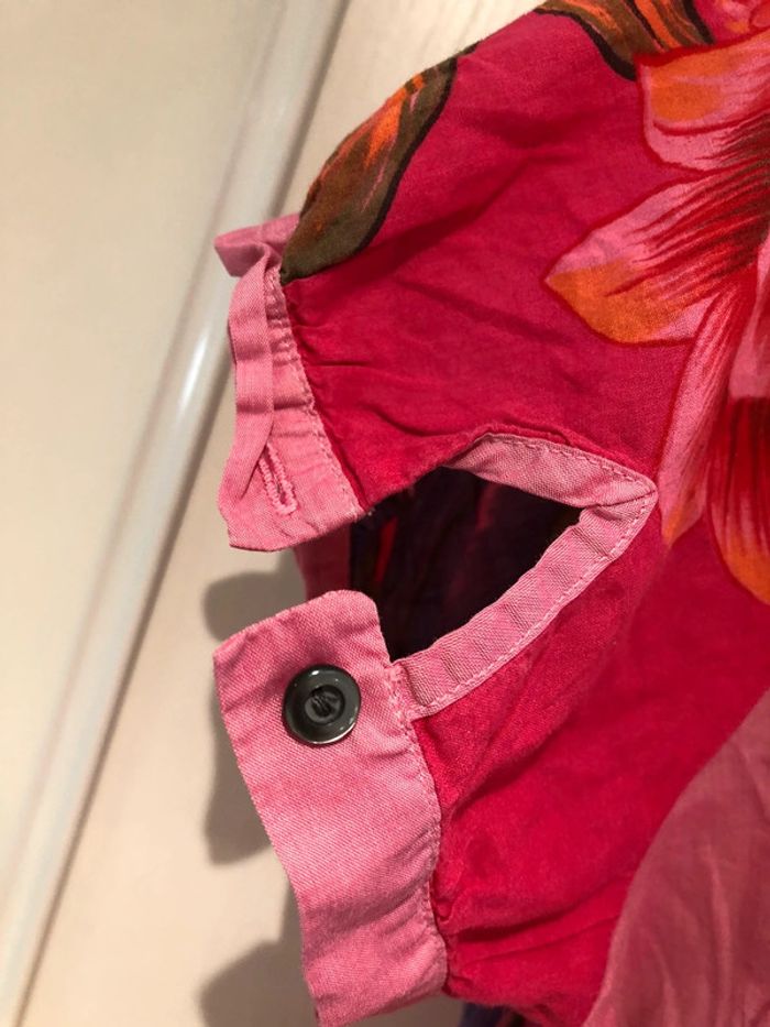 Blouse one step taille 38 couleur fuchsia - photo numéro 10