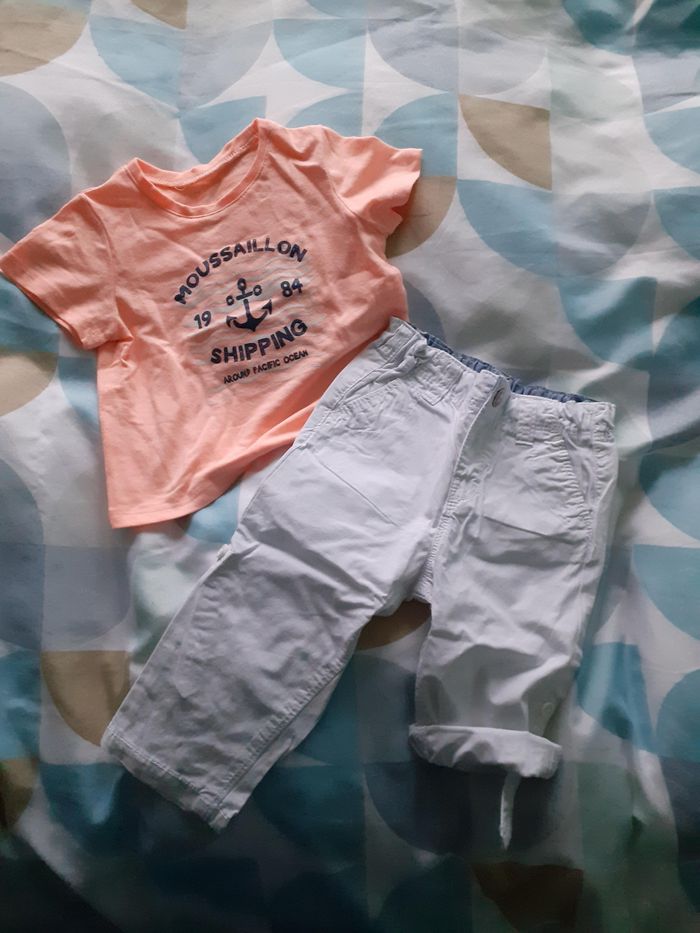 Tee-shirt et pantalon 2 en 1