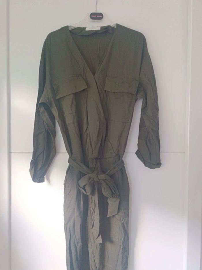 Combinaison kaki ceinturée – Taille L